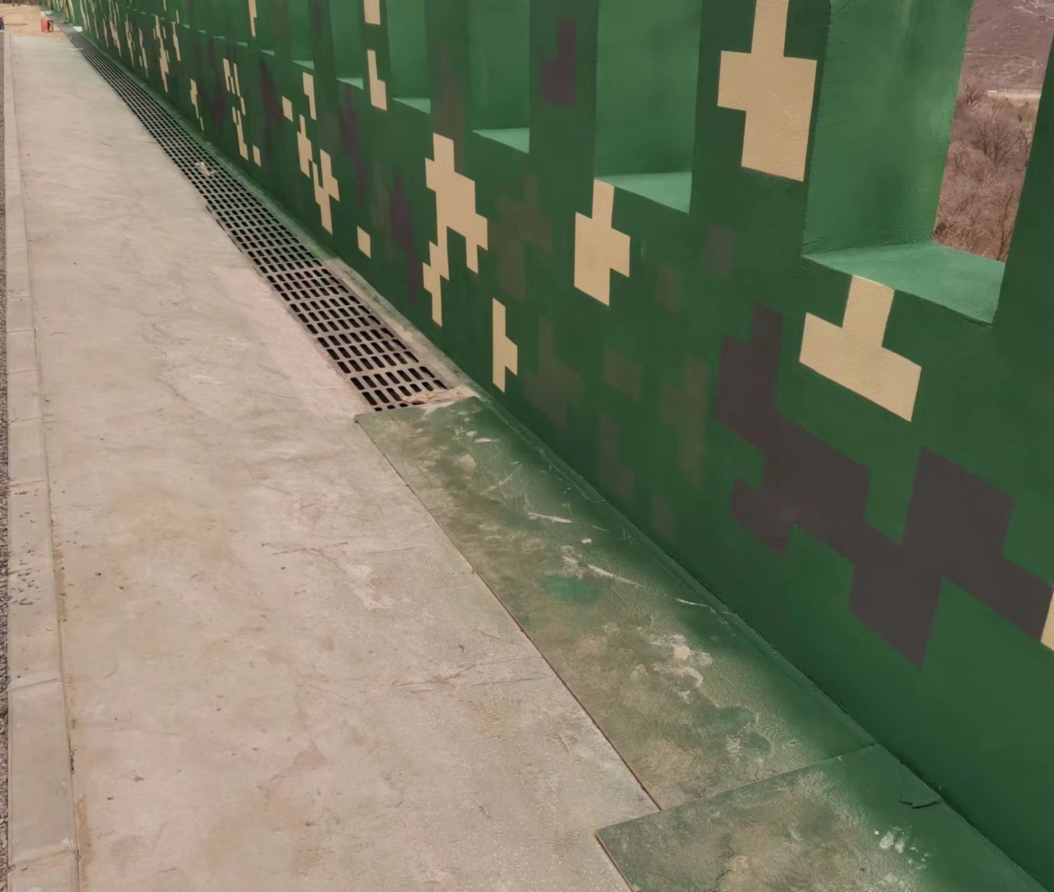 郴州围墙迷彩喷涂,数迷彩漆